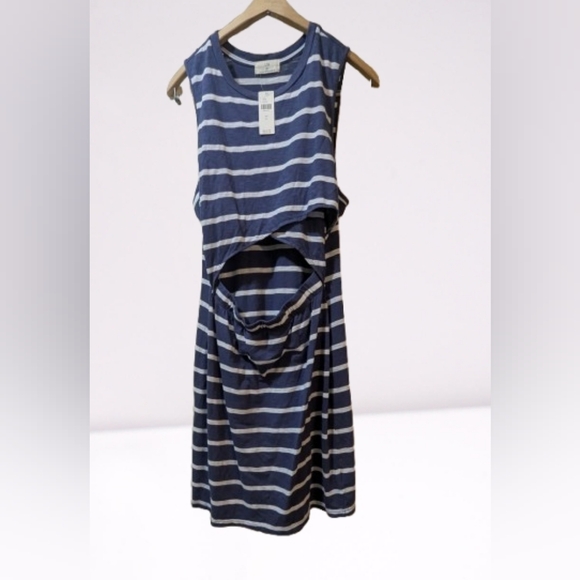 NWT Anthropologie Striped Dress Resort Vacation Size Large - Picture 3 of 4
